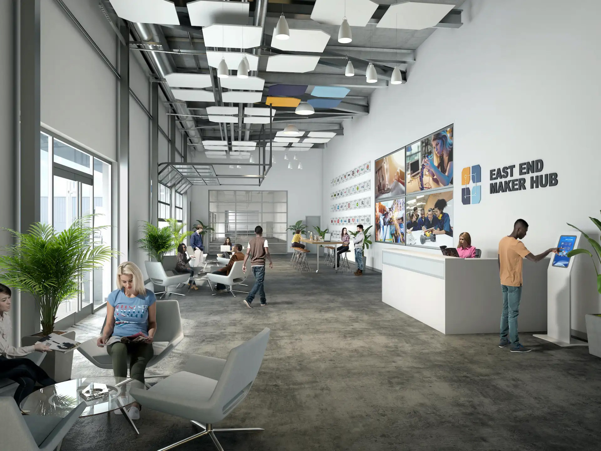 UPCDC East End Maker Space Rendering