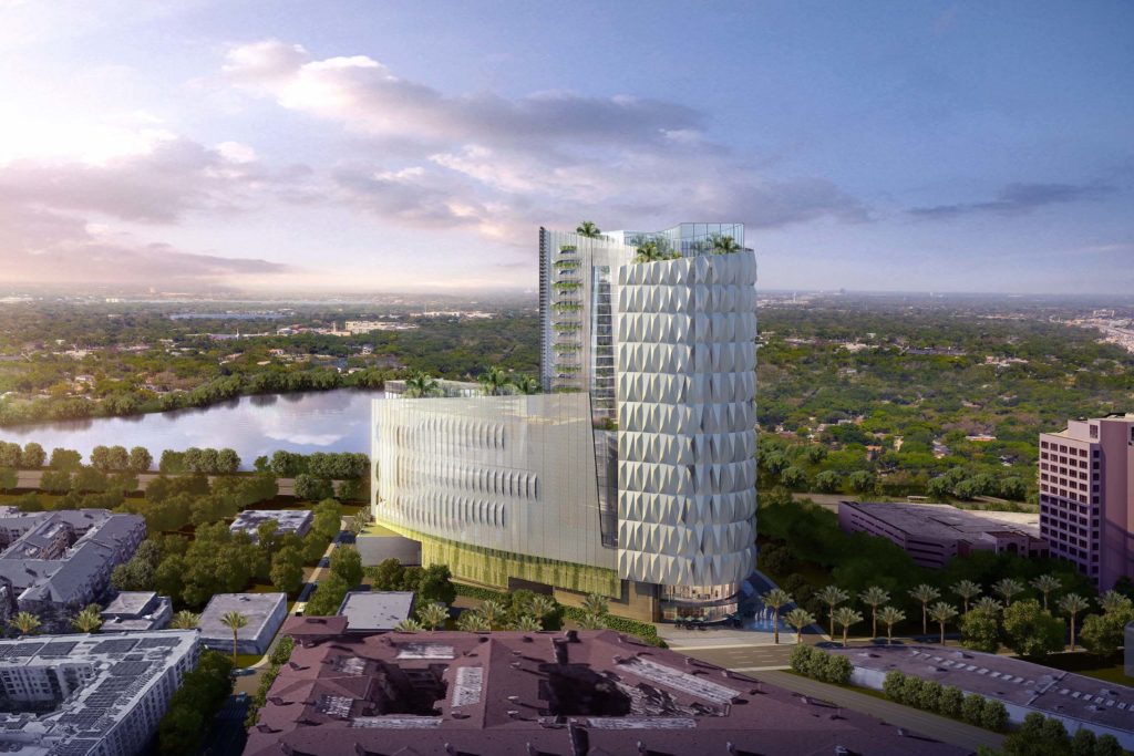 Health Towers - Exterior Aerial Daytime