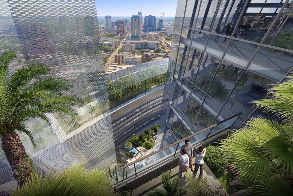 Health Towers - Bridgeway Exterior Aerial Daytime