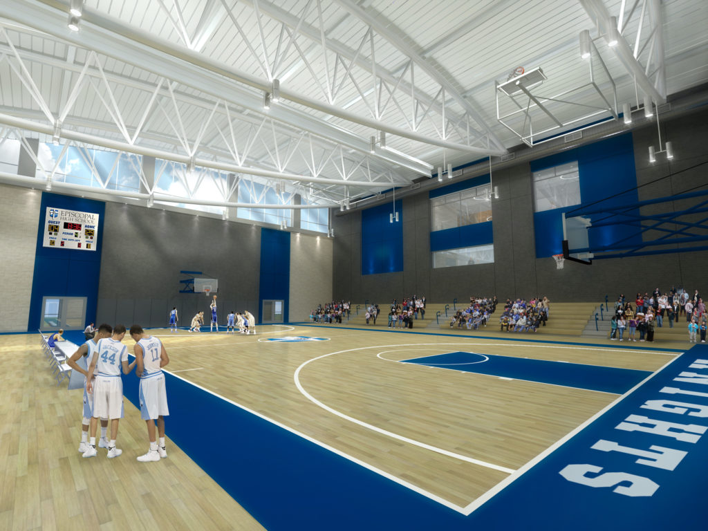 Episcopal High School Gym Interior Eyelevel