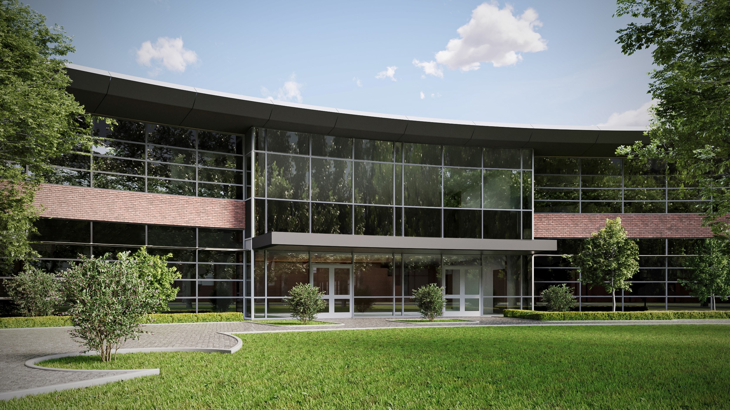 Kinkaid-Exterior-Rendering-Color-Options-Studio-Red-Architects-2-Exterior-Eye-Level-Daytime-Houston-Texas