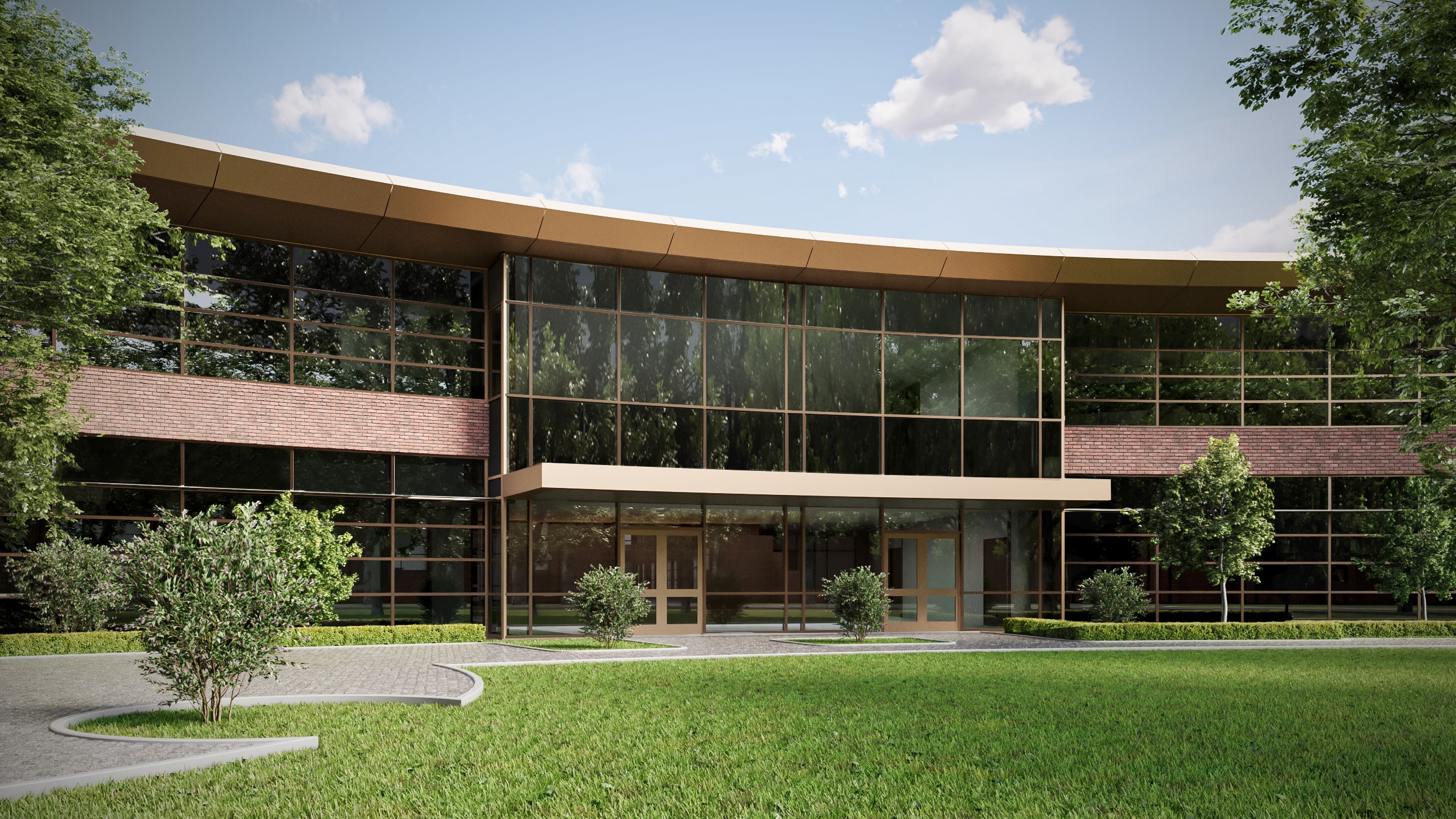 Kinkaid-Exterior-Rendering-Color-Options-Studio-Red-Architects-4-Exterior-Eye-Level-Daytime-Houston-Texas