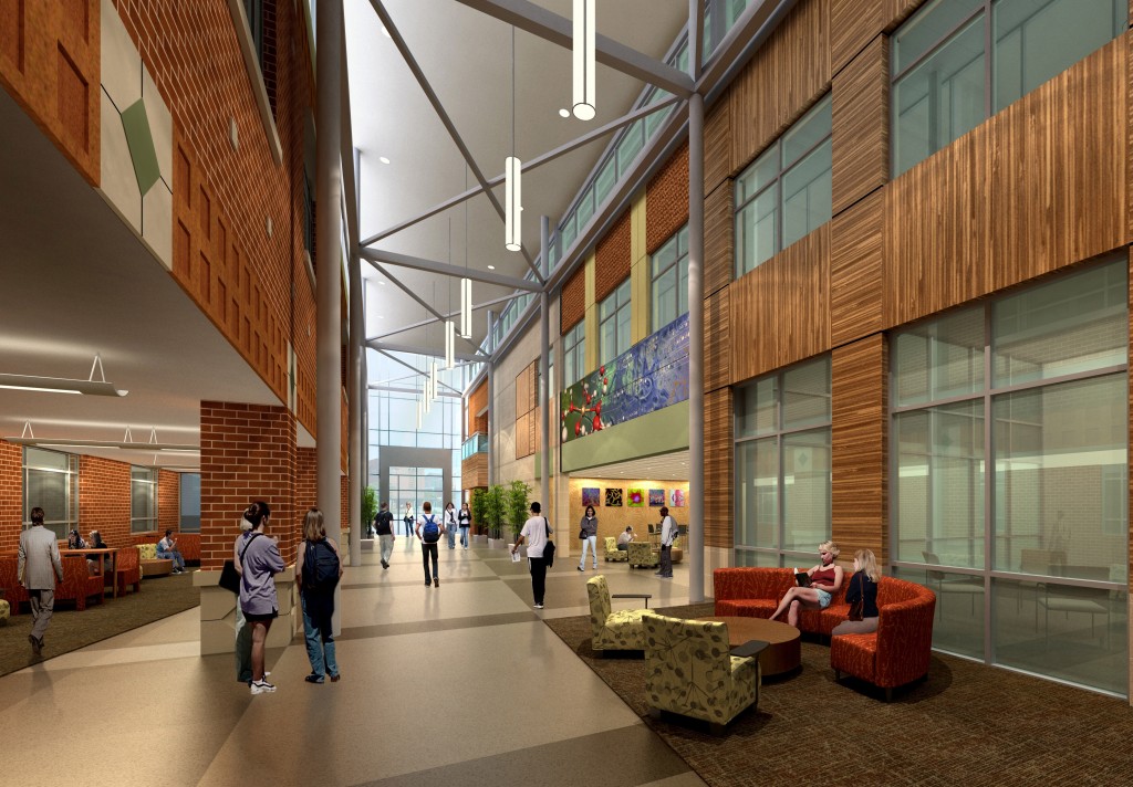 Lone Star College - Kingswood Interior Eye Level Daytime