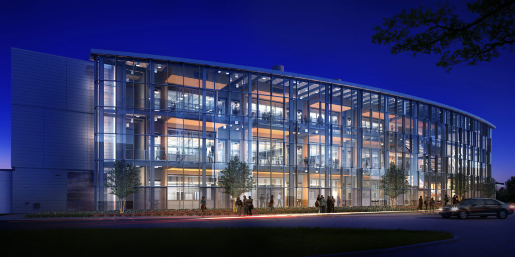 Lone Star College-University Park Exterior Eye-level Night-time