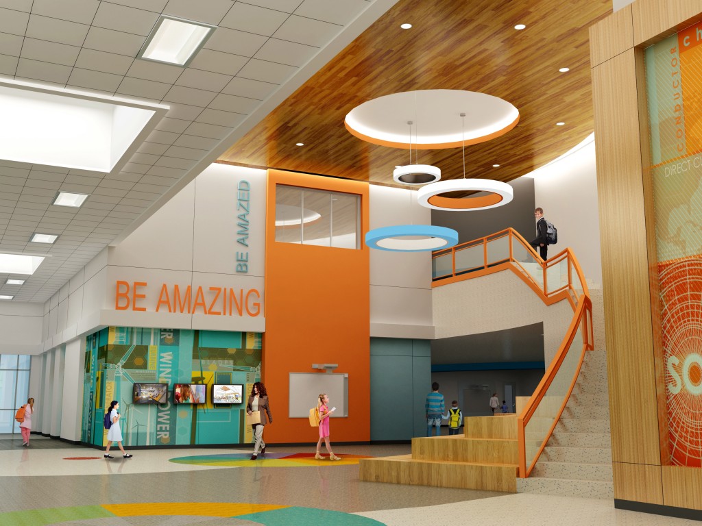 Pflugerville ISD Interior Eye-level Daytime