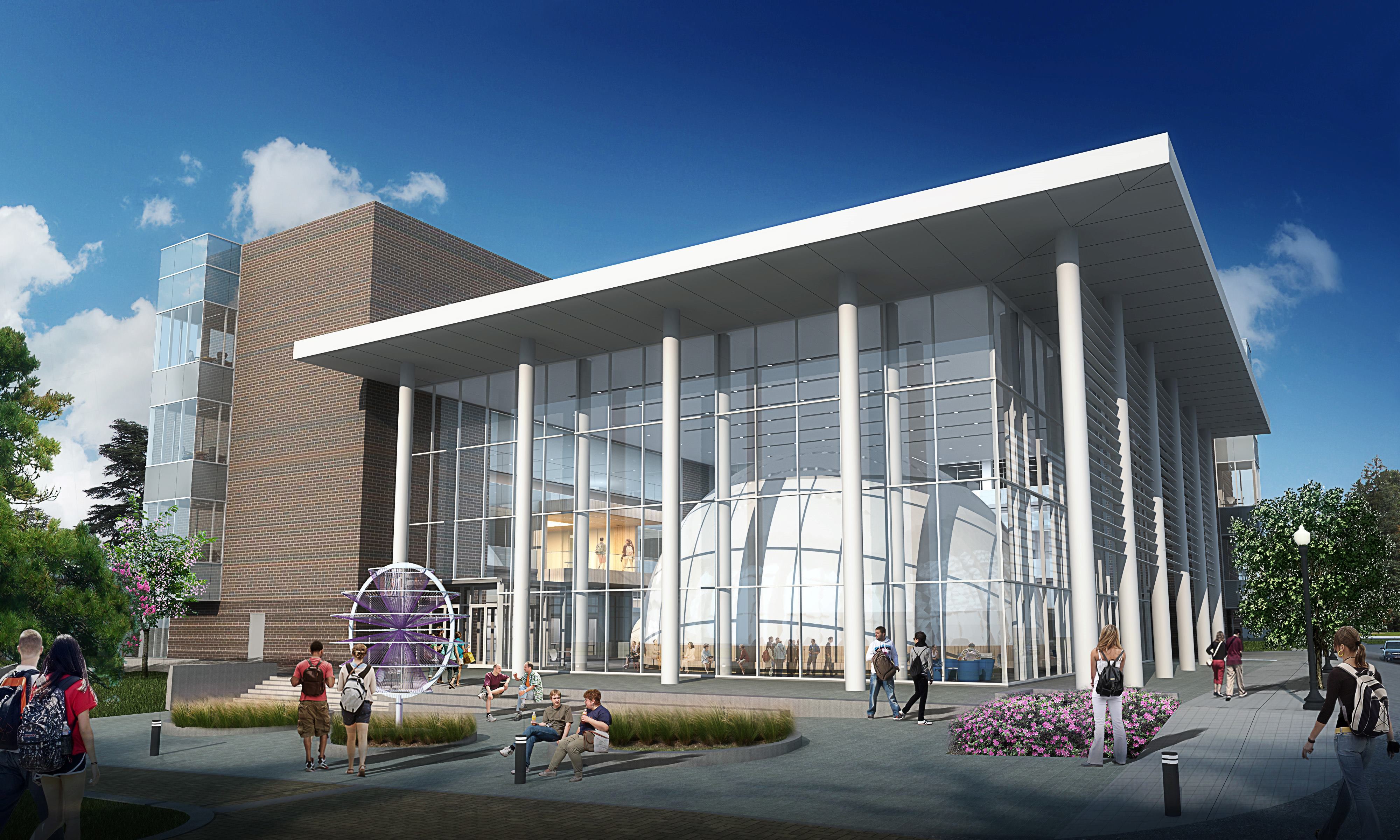 SFA-STEM-Exterior-Eye-Level-NW-Corner-Daytime-Nacogdoches-TX