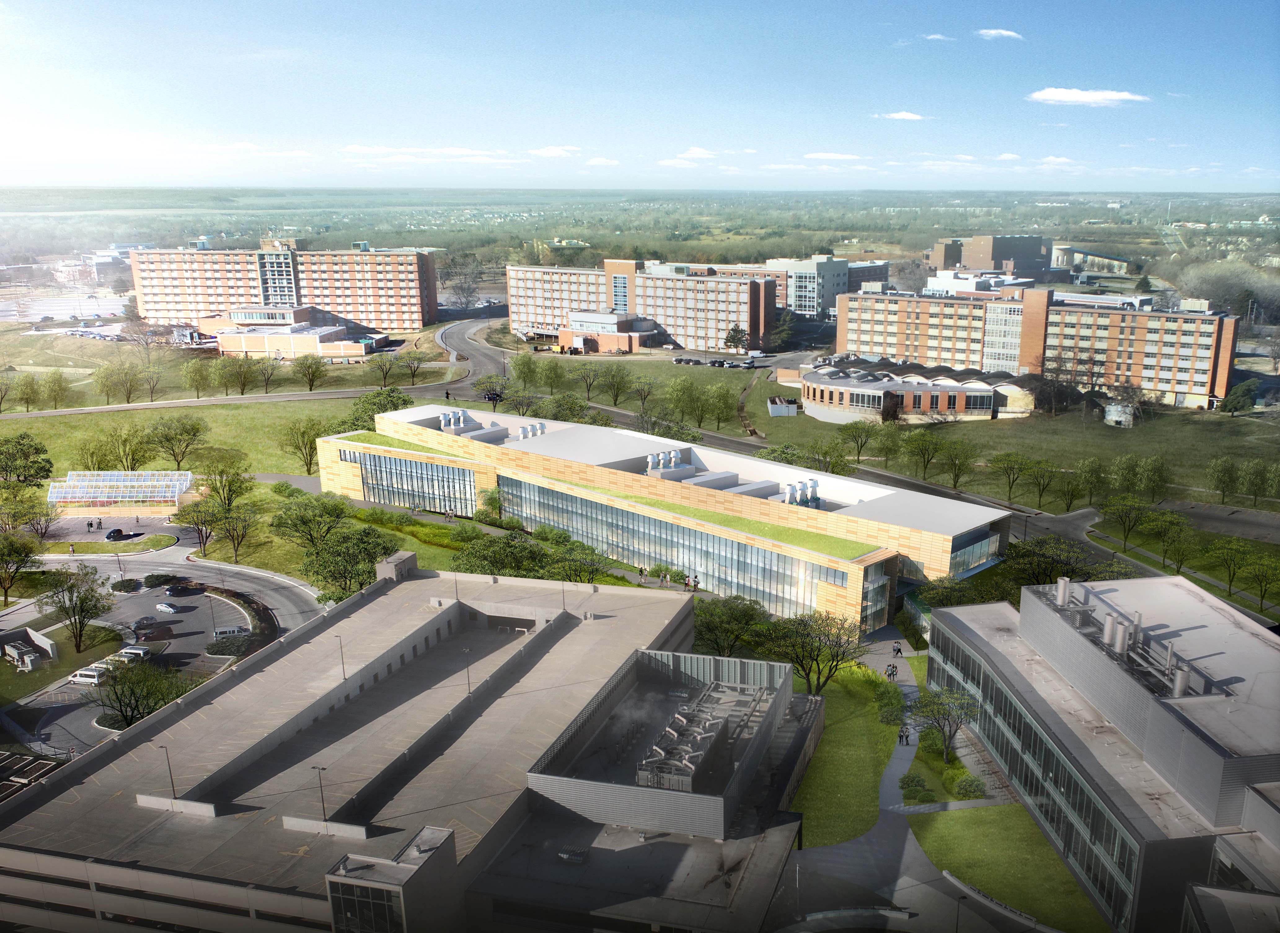 University-of-Kansas-Exterior-Aerial-Daytime-Lawrence-Kansas