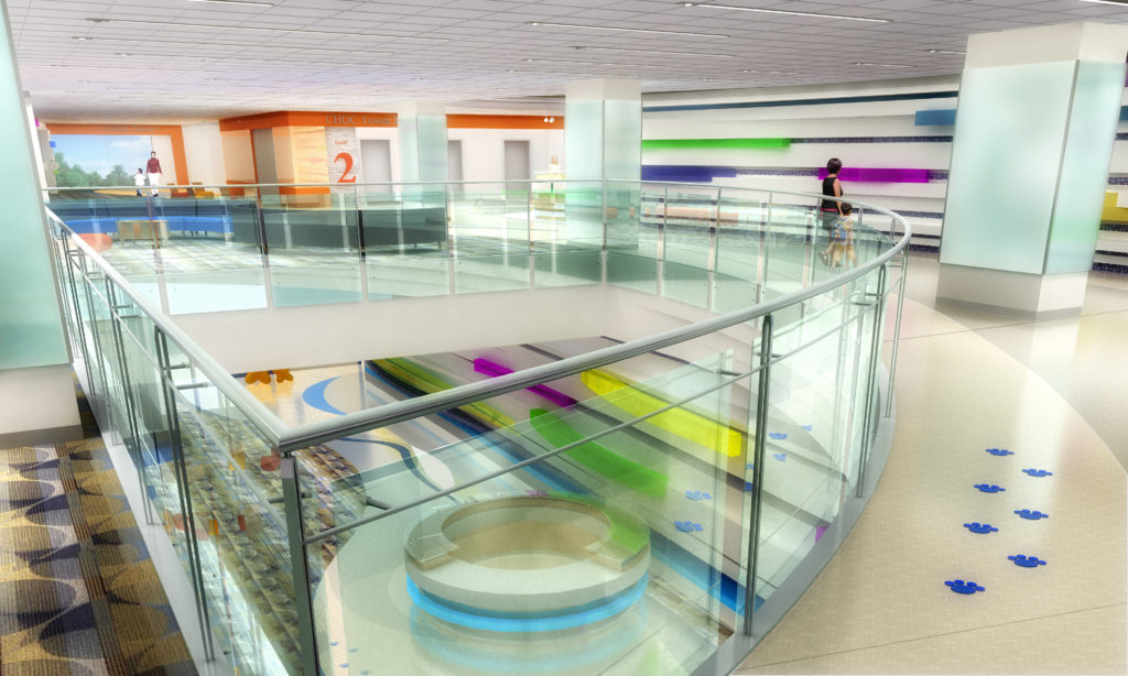 CHOC Children's Hospital - The Bill Holmes Tower - Interior Eye-level