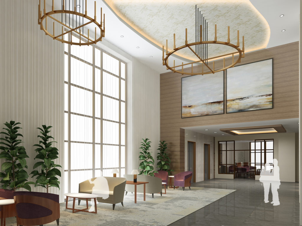 HCA Houston Healthcare West - Lobby Interior Eye-level