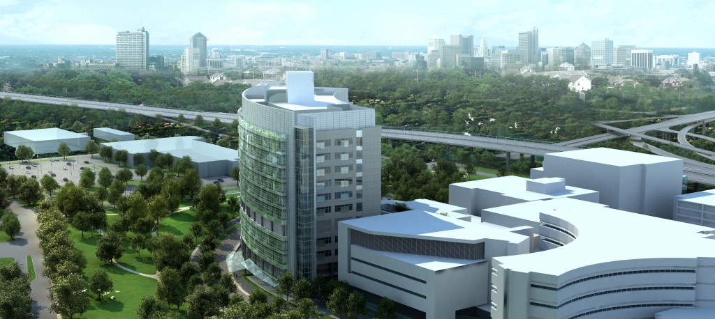 Nationwide Children's Hospital - Exterior Aerial Daytime