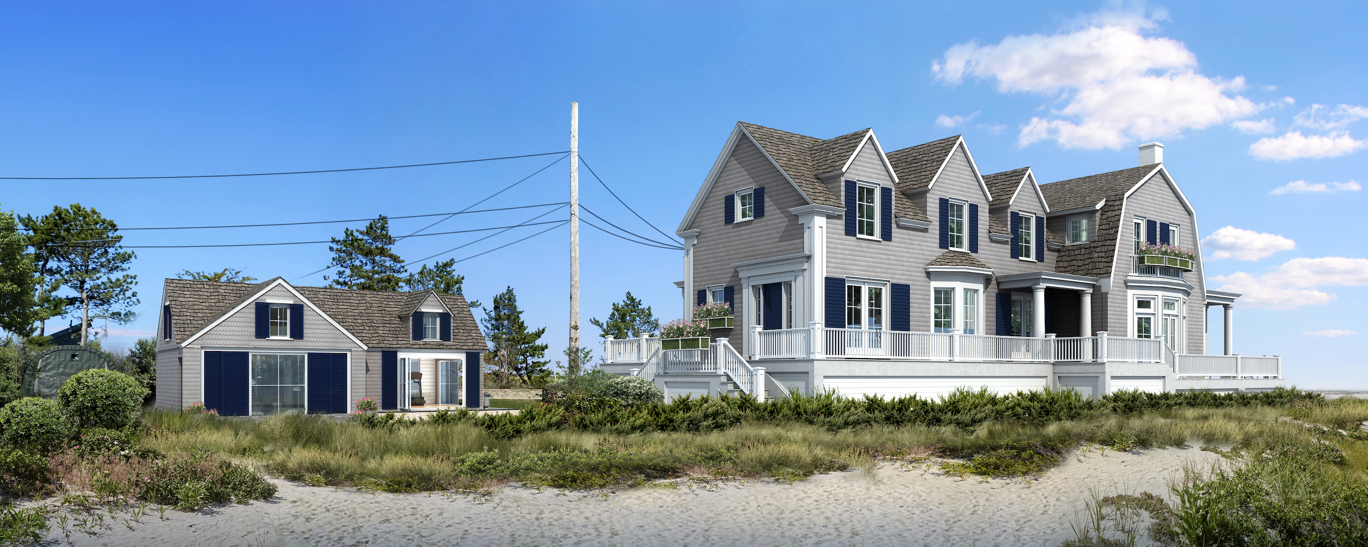 Residential exterior beachfront option 3
