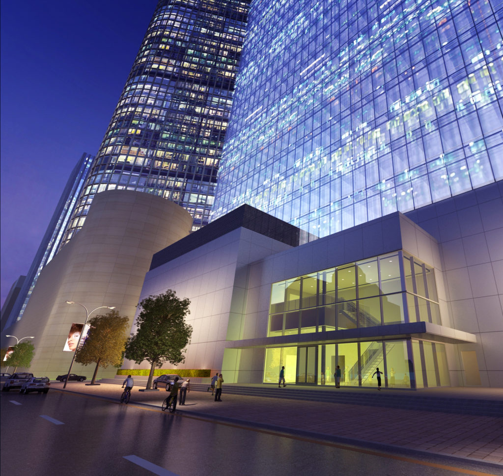 Petroleum Club of Houston Member Entrance Exterior Eye-level