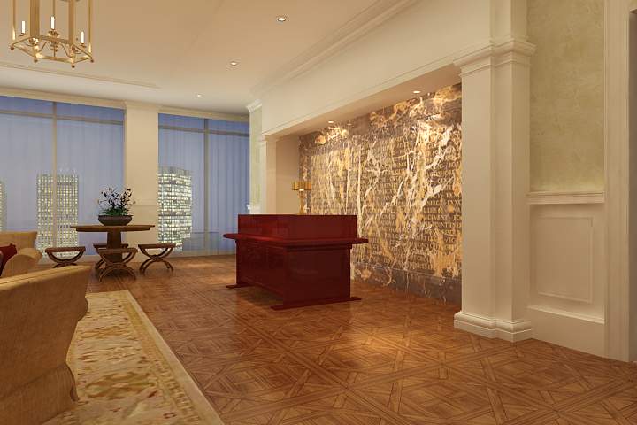 Petroleum Club of Houston Interior Eye-level