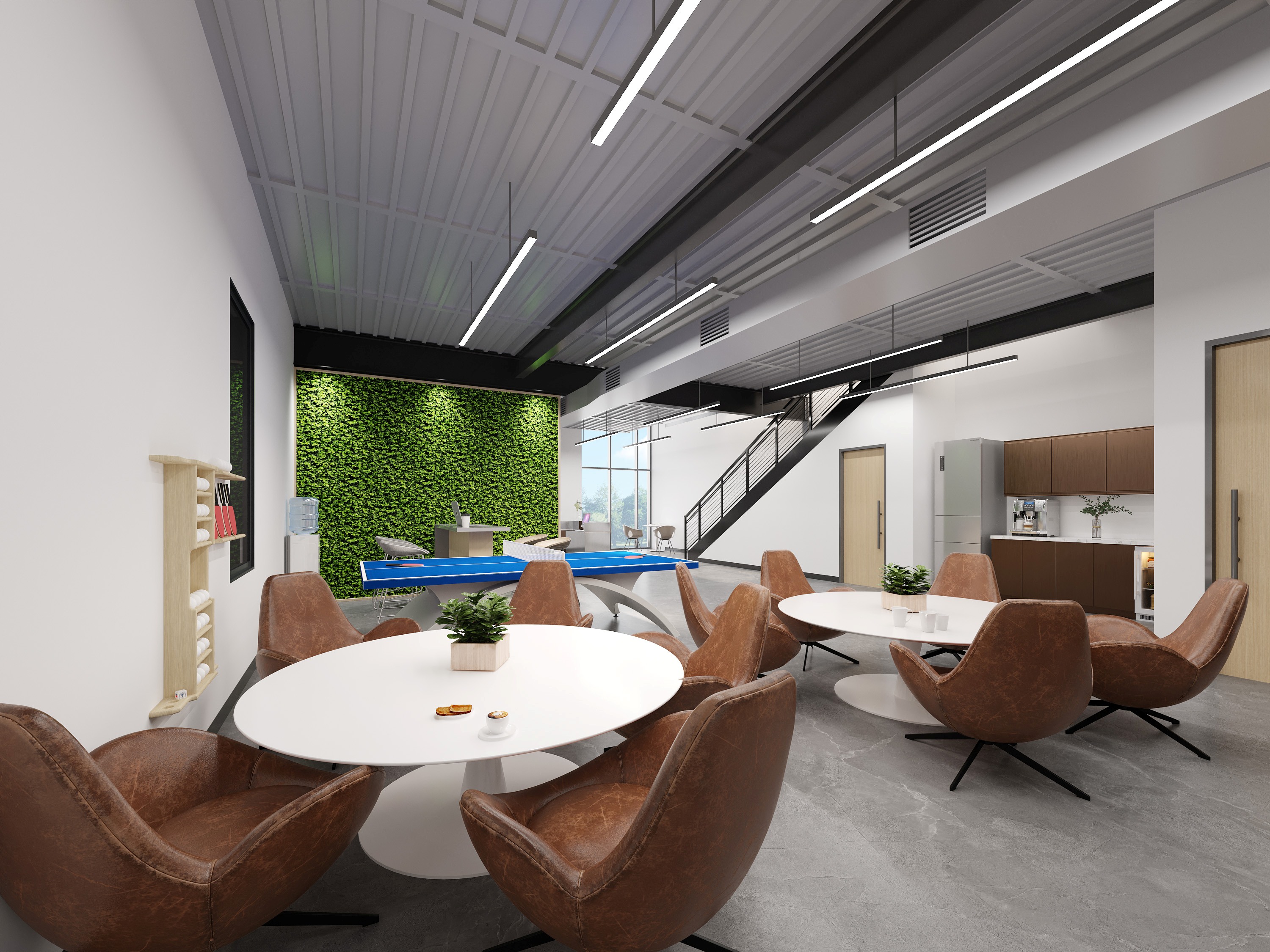 Freehill-Comsouth-Interior-Break-Room-Daytime-Austin-TX