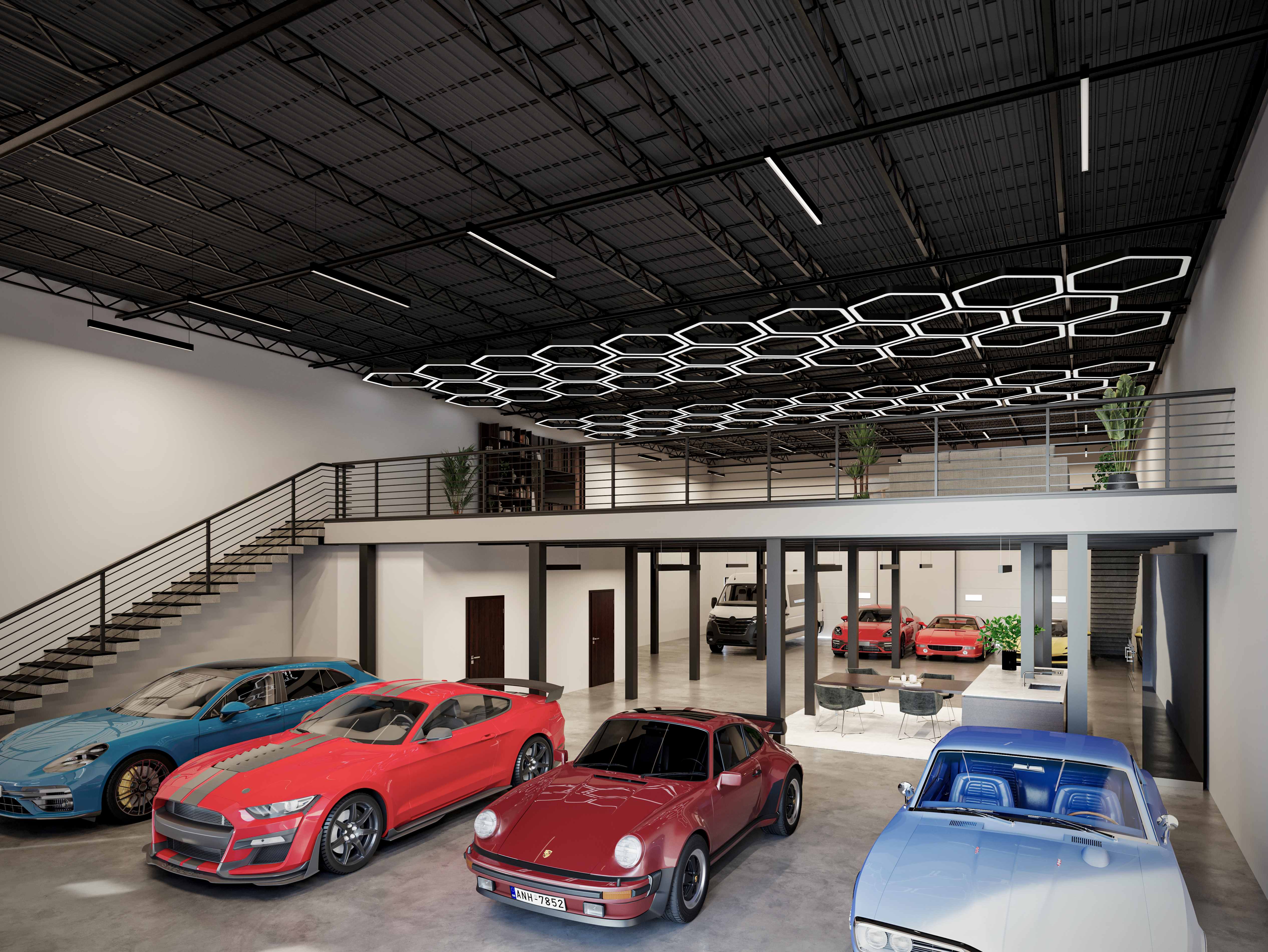 Garage-Ultimate-Unit-312-Interior-Semi-Aerial-Daytime-Friendswood-Texas