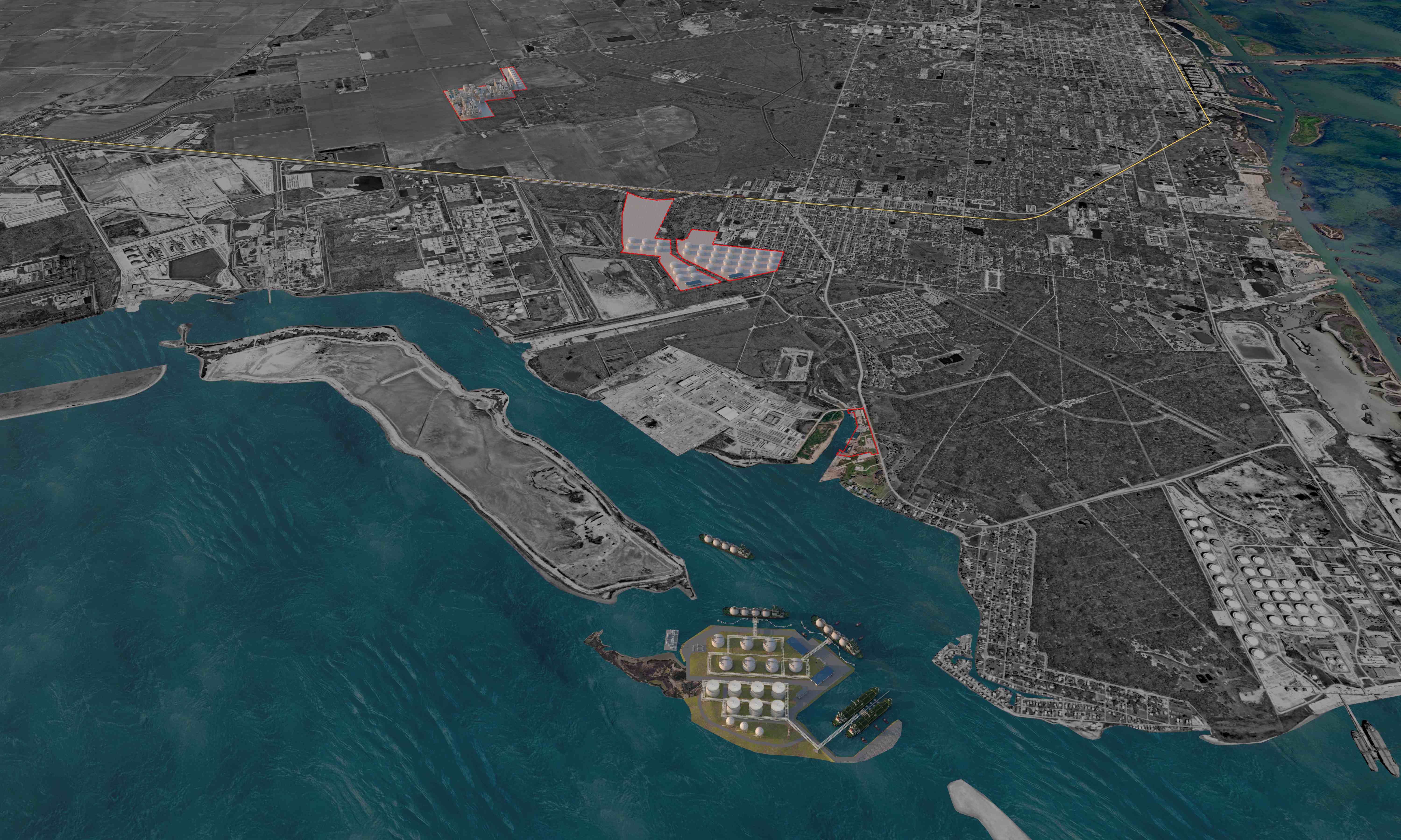 Port-of-Texas-Aerial-Daytime
