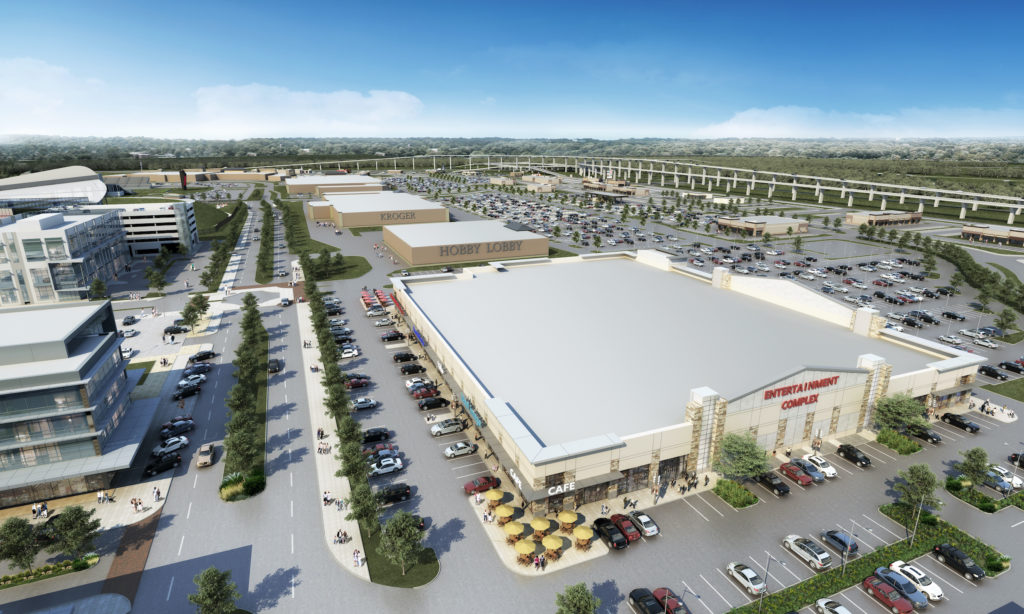 Valley Ranch Sams Bldg. Exterior Aerial