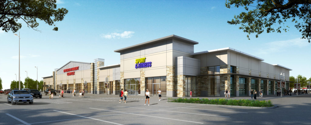 Valley Ranch Sams Bldg. Exterior Eye-level daytime