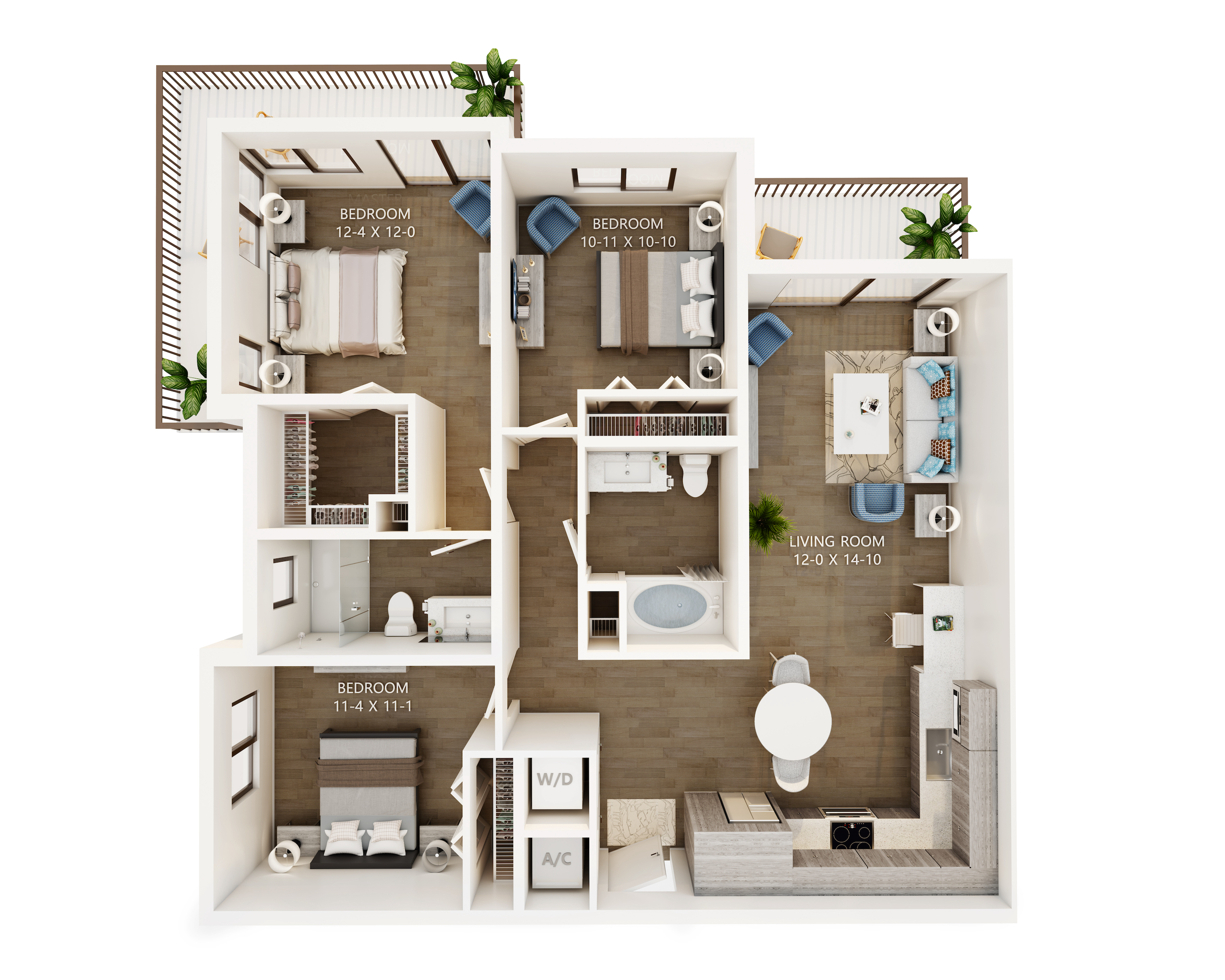 Epic Residences Isometric 3