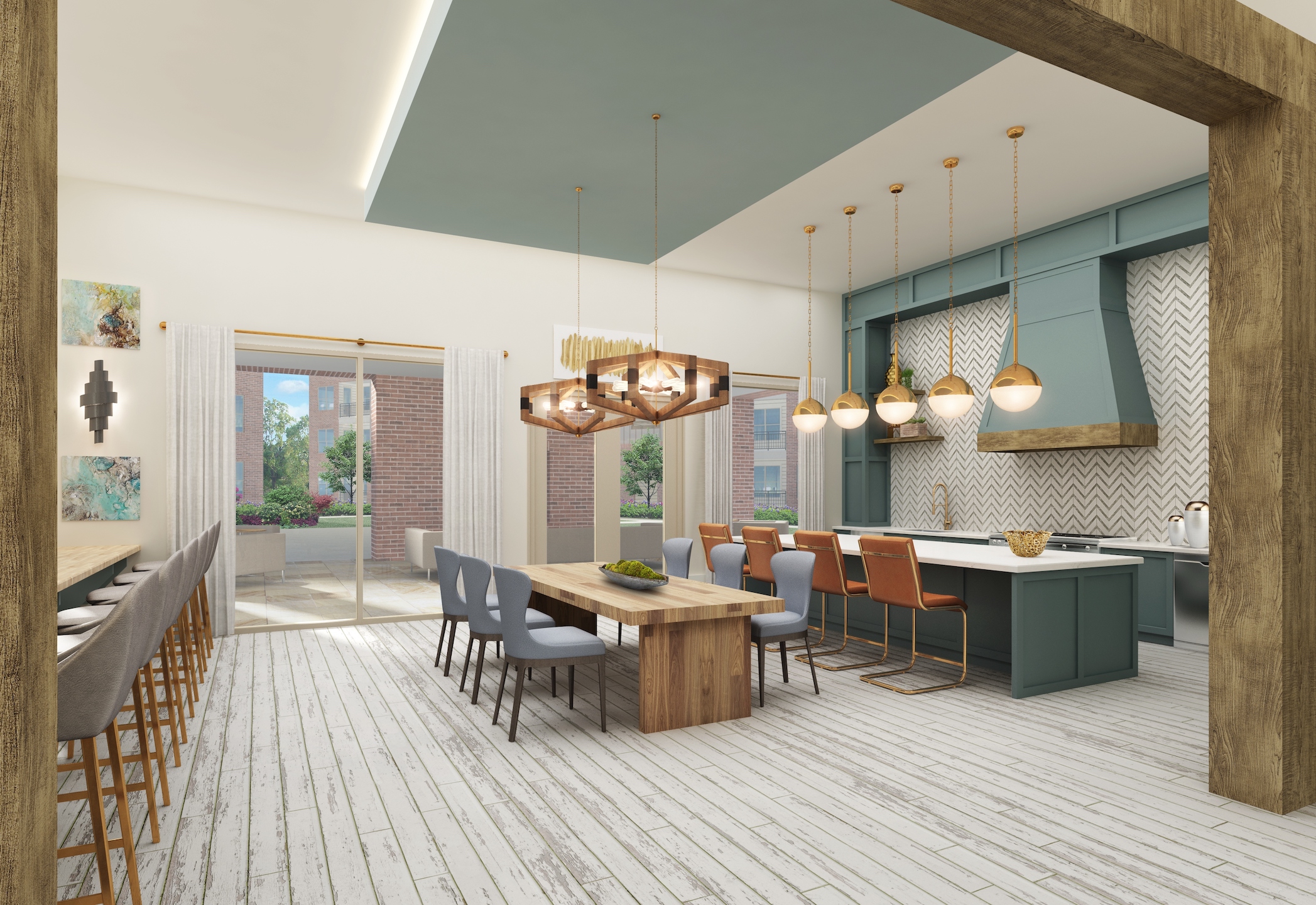 Highpark Apartments Interior Kitchen