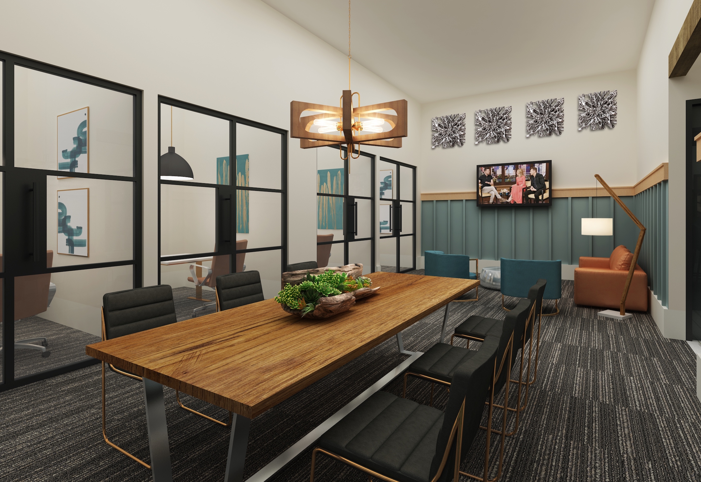 Highpark Apartments Interior Co-Working