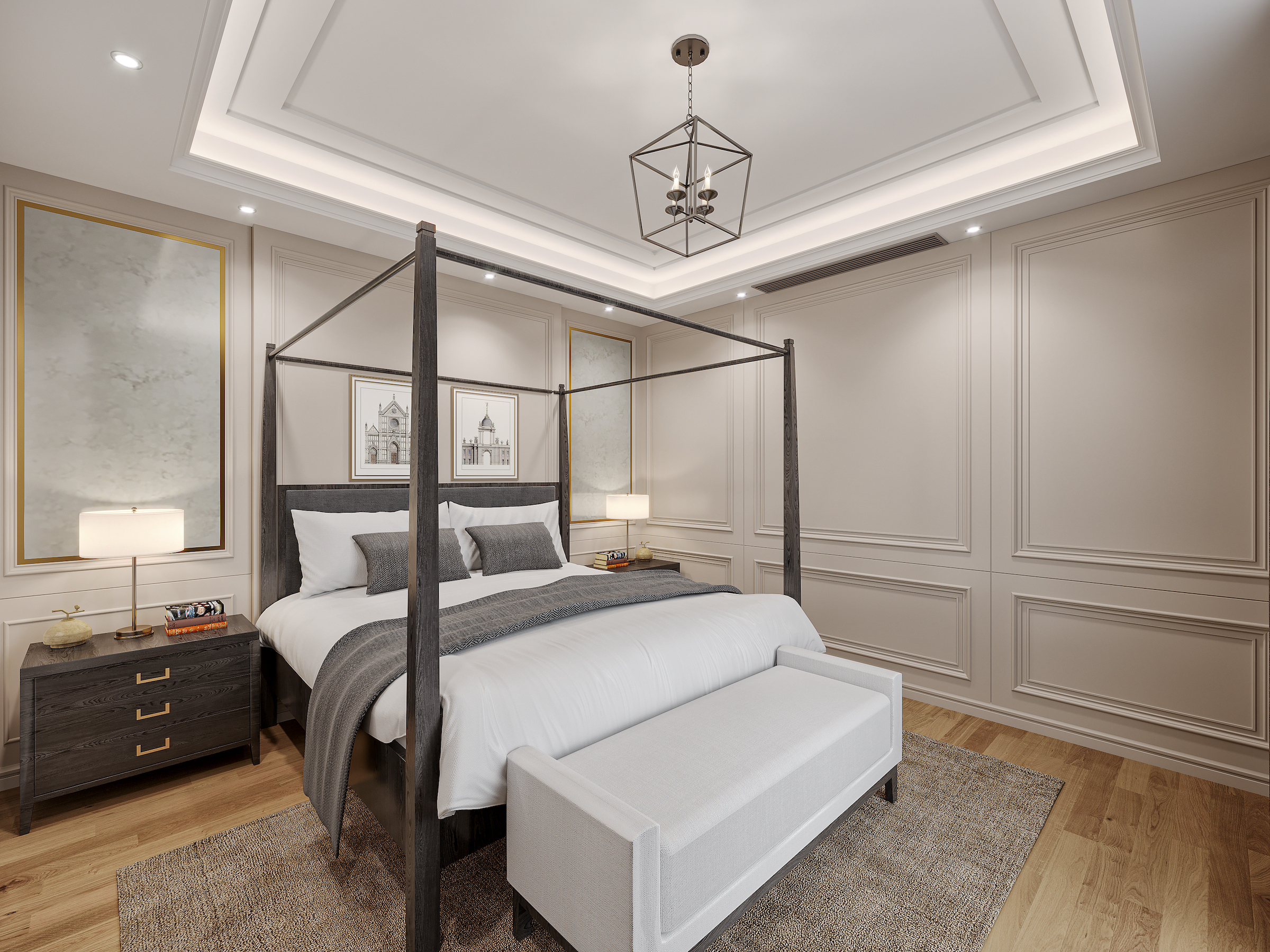 The Mustang Interior Bedroom
