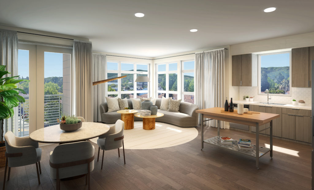 Flat West Interior Eye-level Daytime