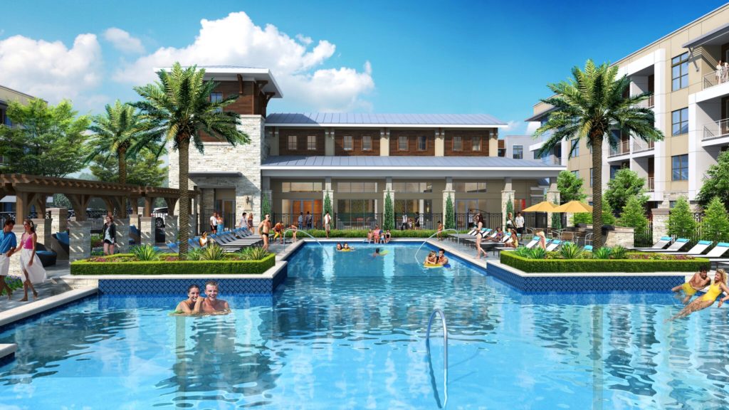The Retreat at the Rim Pool Exterior Eye-level