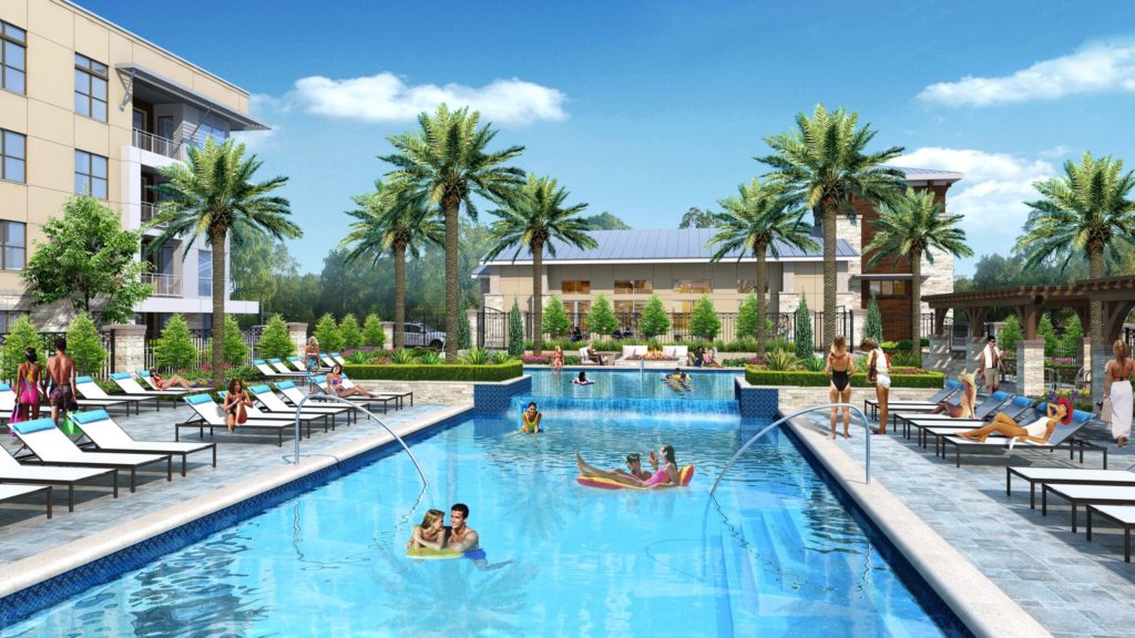 The Retreat at the Rim Pool Exterior Eye-level