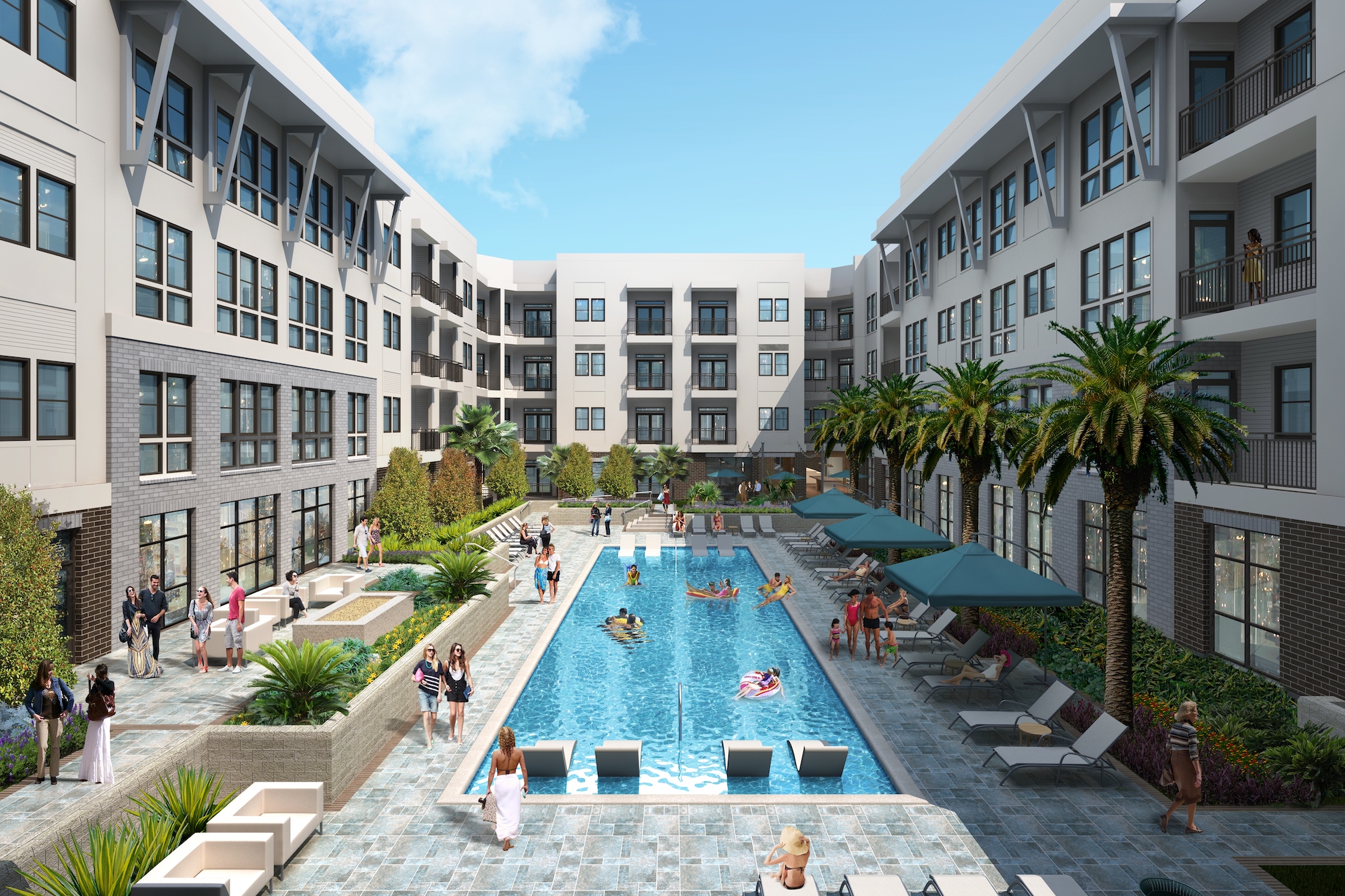 The-Rosslyn-At-Garden-Oaks-Apartments-Exterior