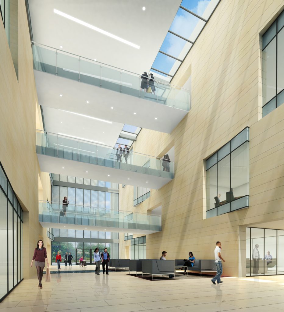 Airport Commerce Park Lobby Interior daytime