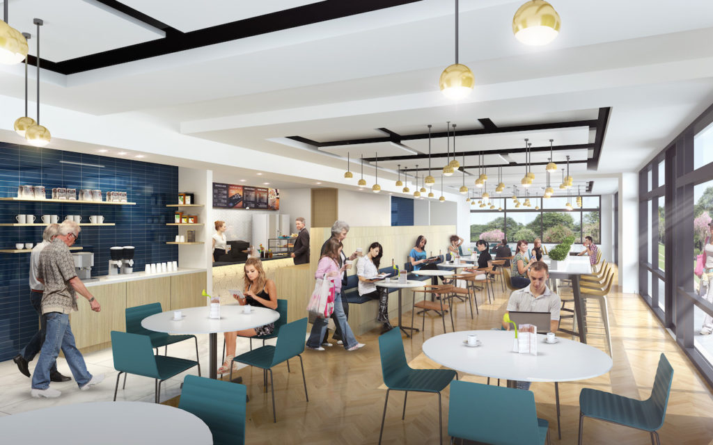 INOVA 3 Dry Creek - Interior Cafe