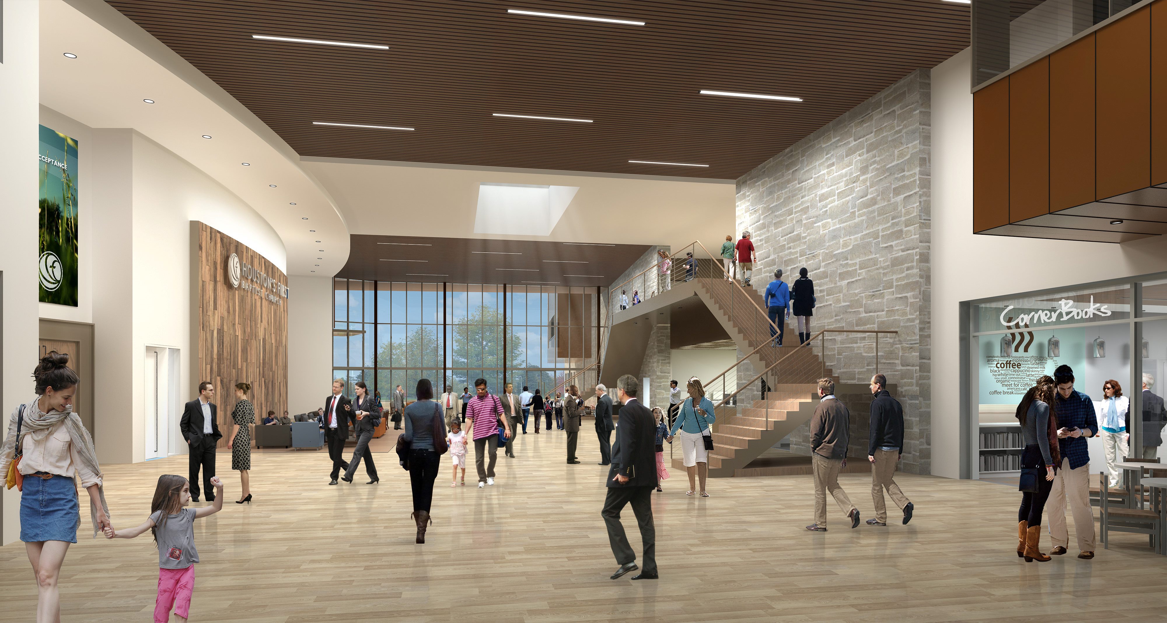 Houston's-First-Baptist-Church-Cypress-Campus-Interior-Daytime-Cypress-Texas