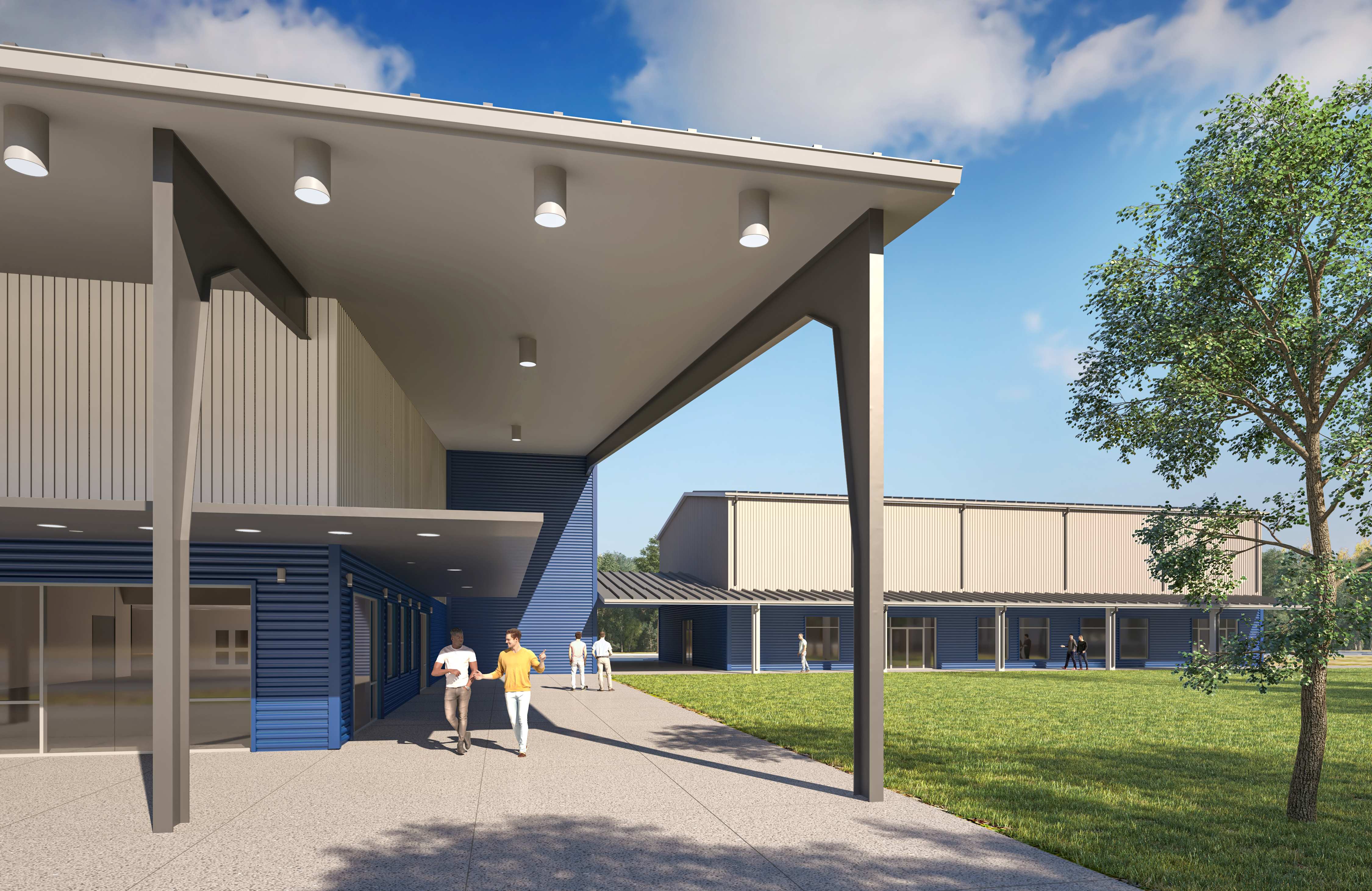 Parkway-Fellowship-Studio-Red-Architects-2-Exterior-Eye-Level-Daytime-Katy-Texas