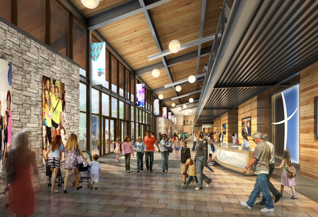 Second Baptist Church- FM 1463 & Cypress Campus Interior Lobby