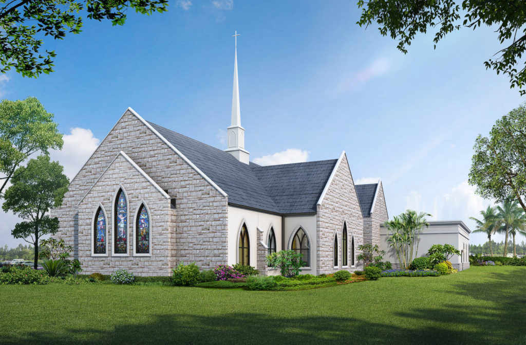 Zion Evangelical Lutheran Church Exterior Eye-level Daytime