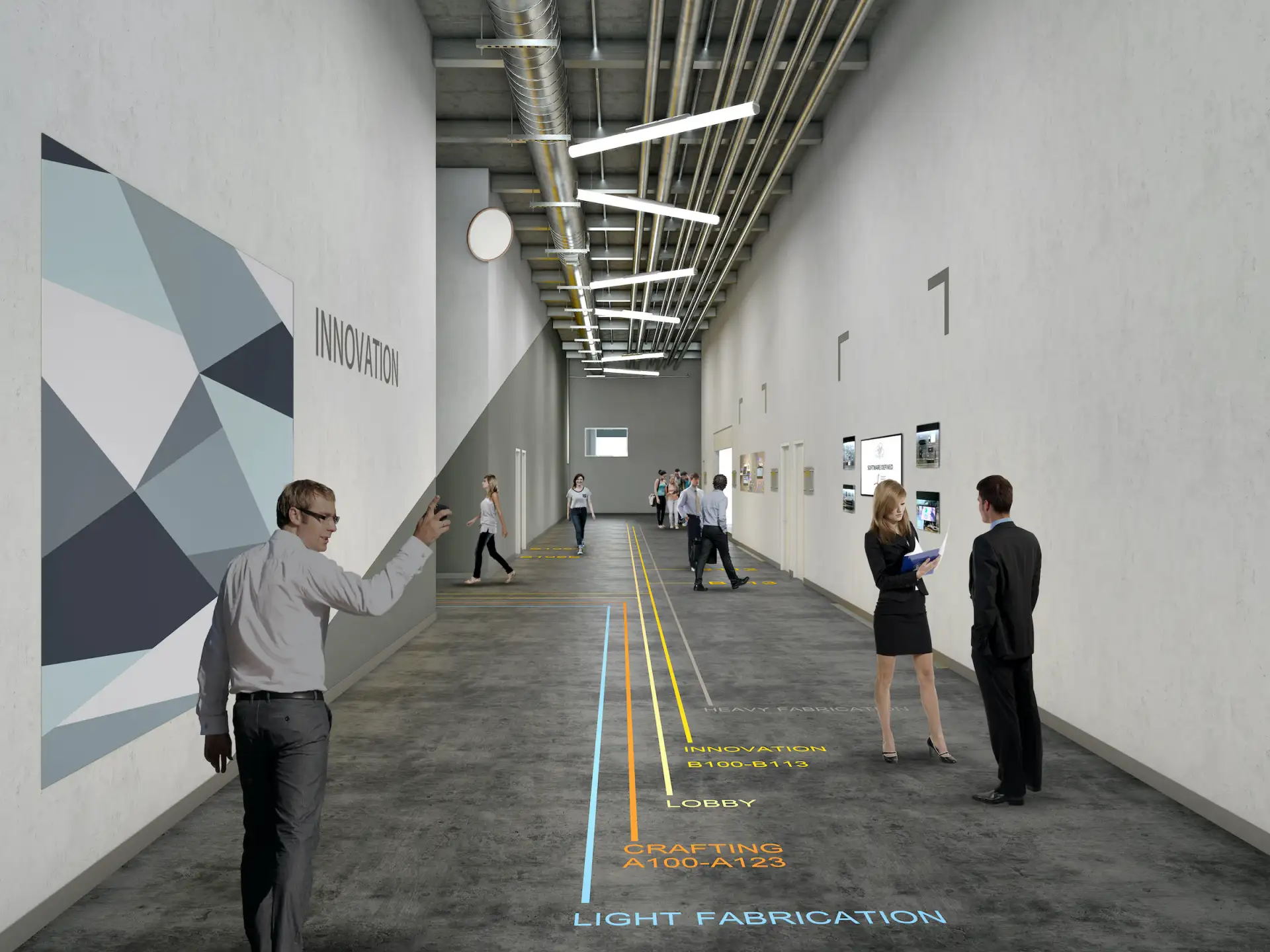 East End Maker Hub innovation corridor