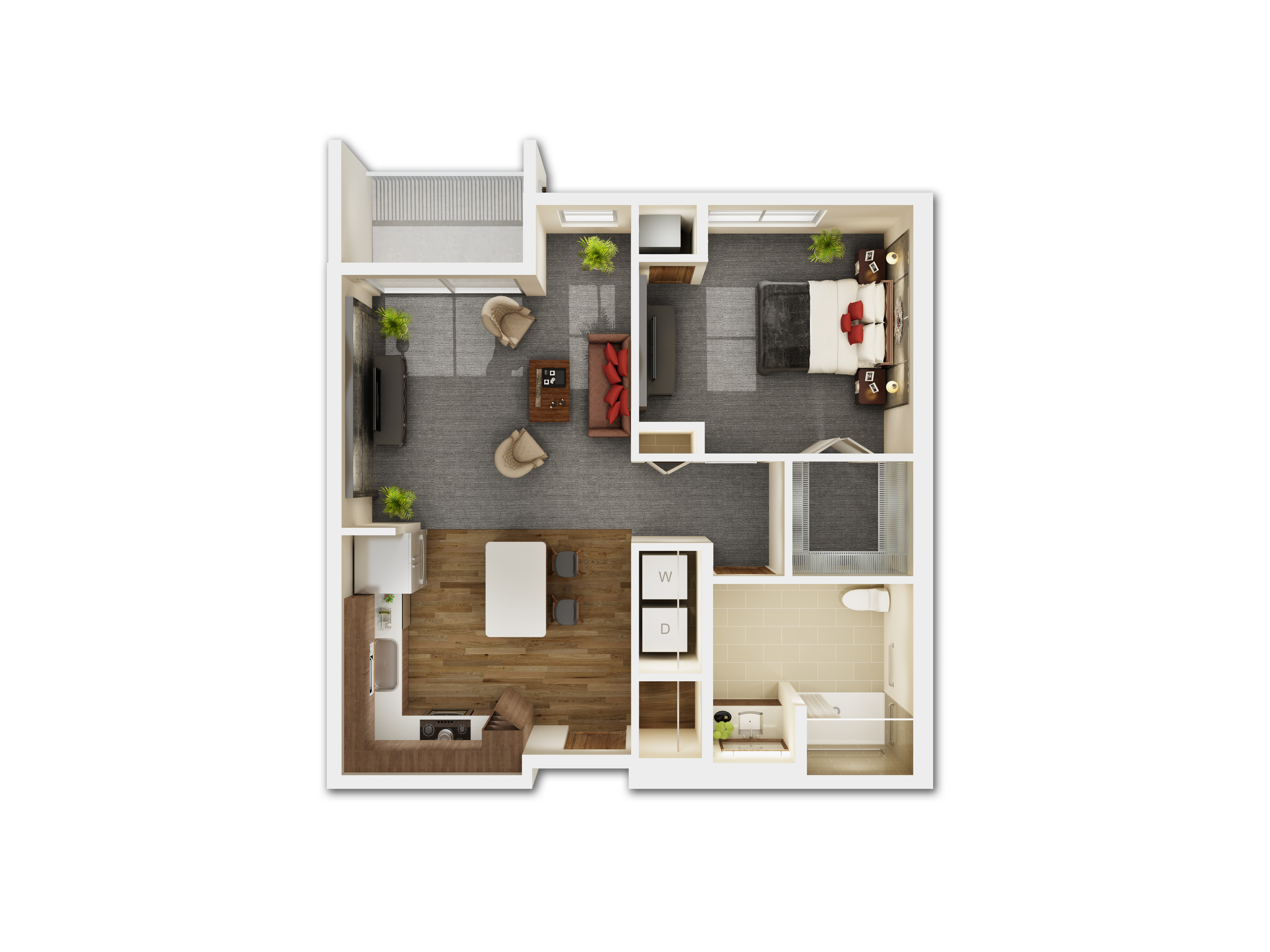 Melody Living Interior Floor Plan