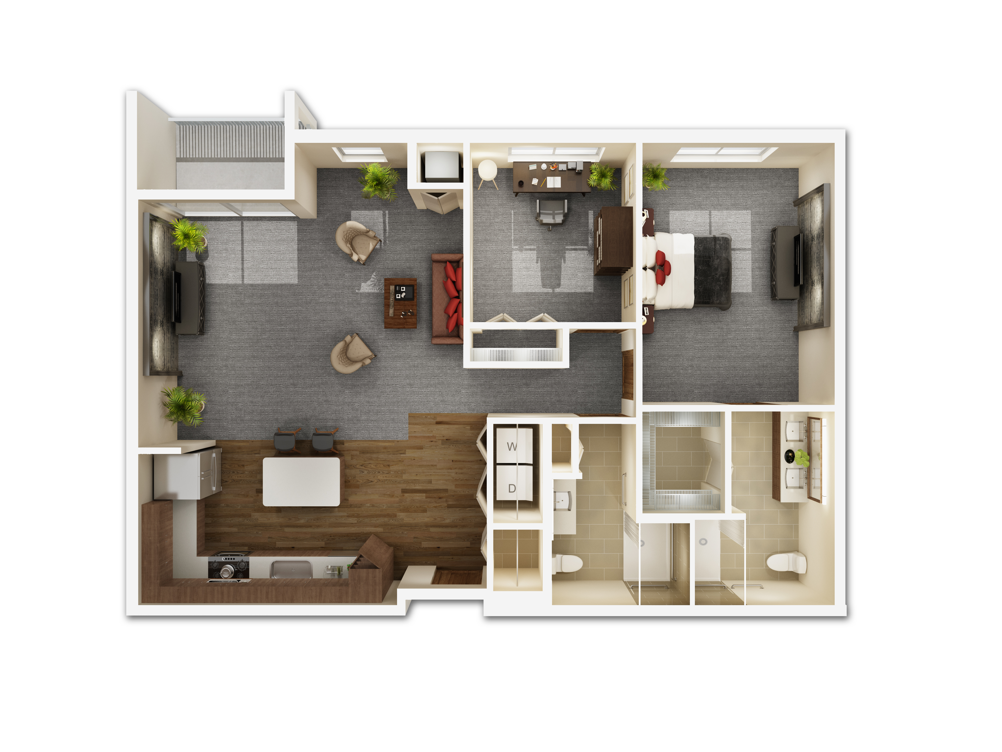 Melody Living Interior Floor Plan